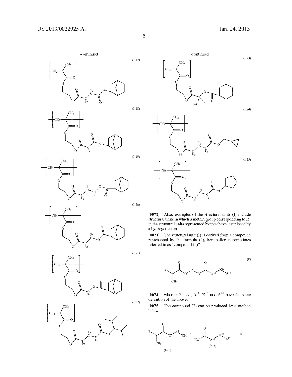 RESIST COMPOSITION AND METHOD FOR PRODUCING RESIST PATTERN - diagram, schematic, and image 06