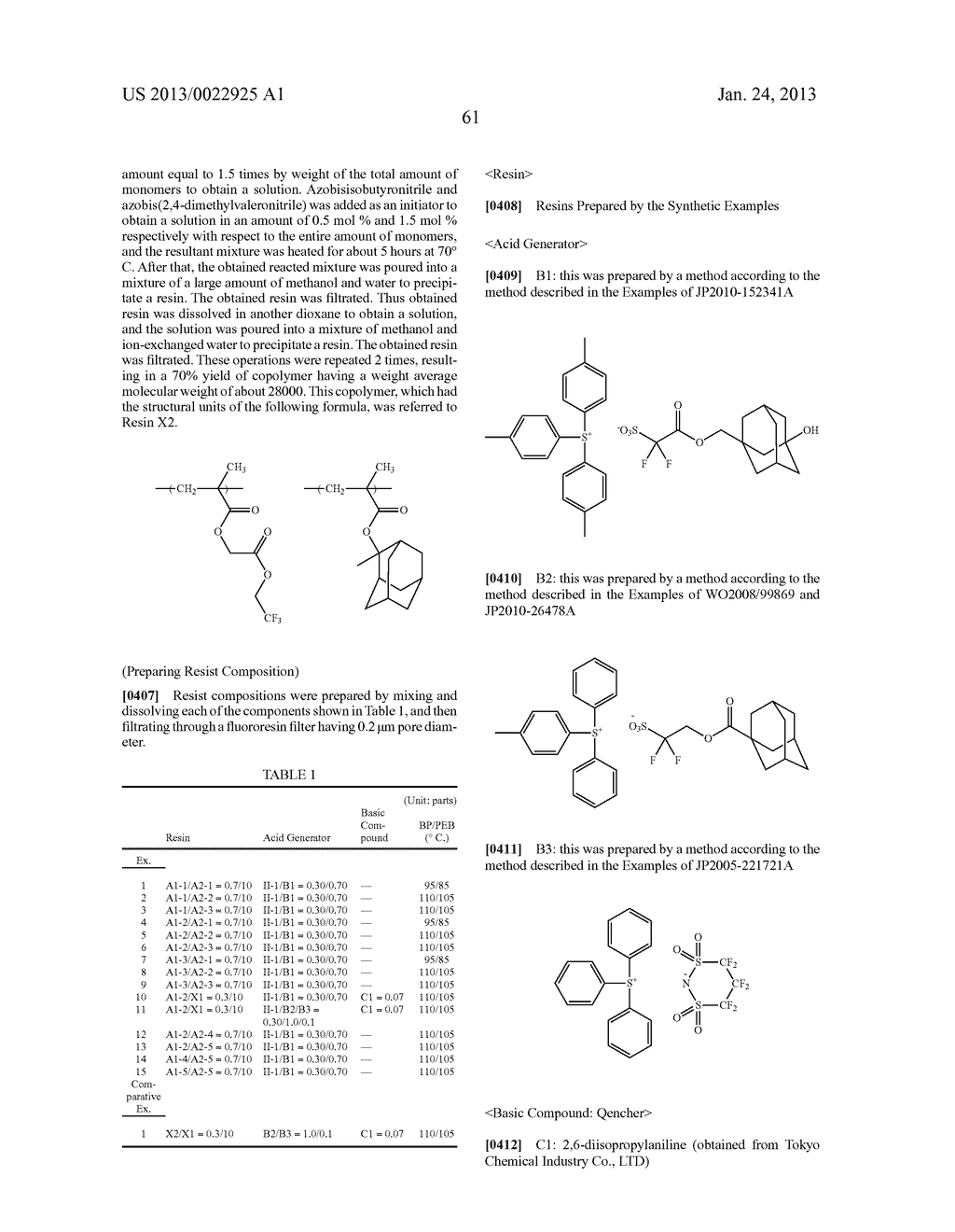 RESIST COMPOSITION AND METHOD FOR PRODUCING RESIST PATTERN - diagram, schematic, and image 62