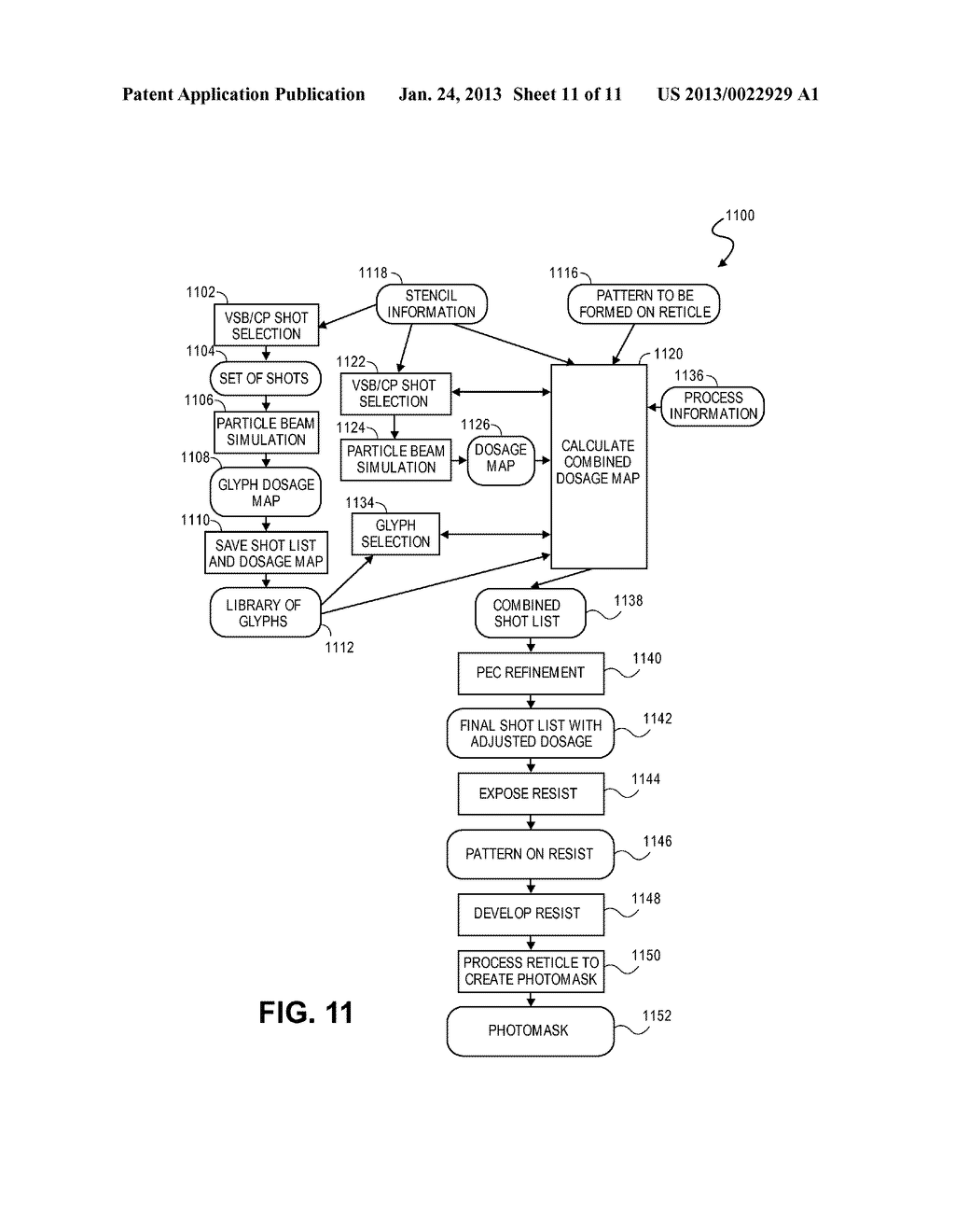 METHOD AND SYSTEM FOR MANUFACTURING A SURFACE USING SHAPED CHARGED     PARTICLE BEAM LITHOGRAPHY - diagram, schematic, and image 12