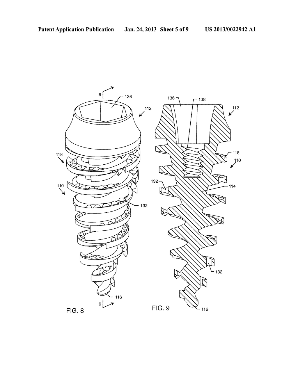 SELF-OSTEOTOMIZING AND GRAFTING BONE IMPLANT - diagram, schematic, and image 06