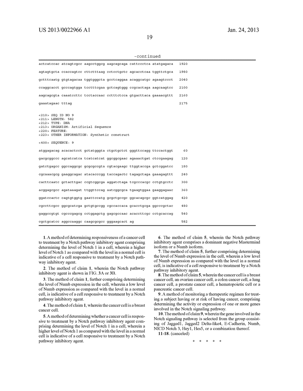 Methods of Treating Cancer Using Notch Pathway Inhibitors - diagram, schematic, and image 28