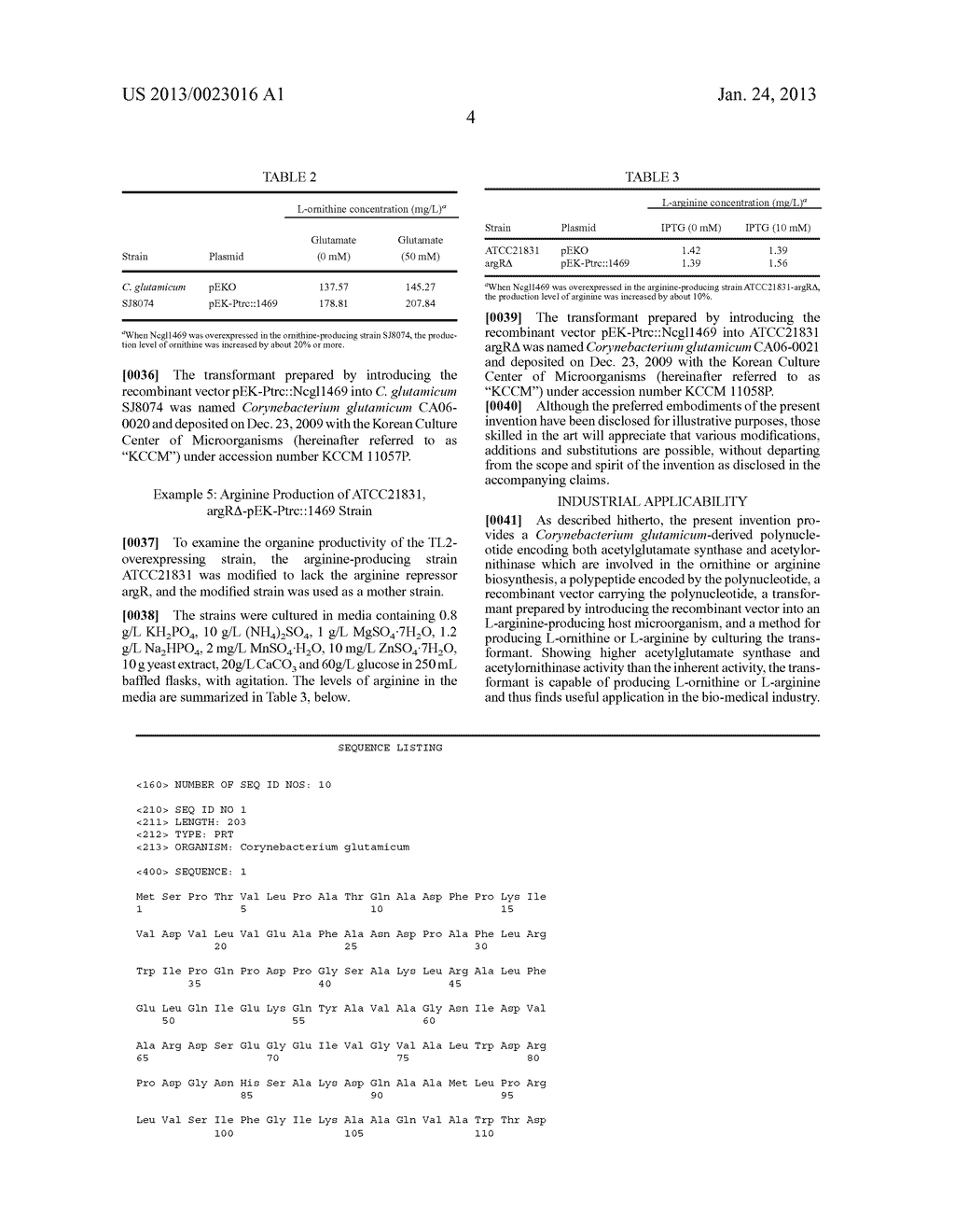 L-ORNITHINE OR L-ARGININE PRODUCING STRAIN AND METHOD FOR PRODUCING     L-ORNITHINE OR L-ARGININE - diagram, schematic, and image 06