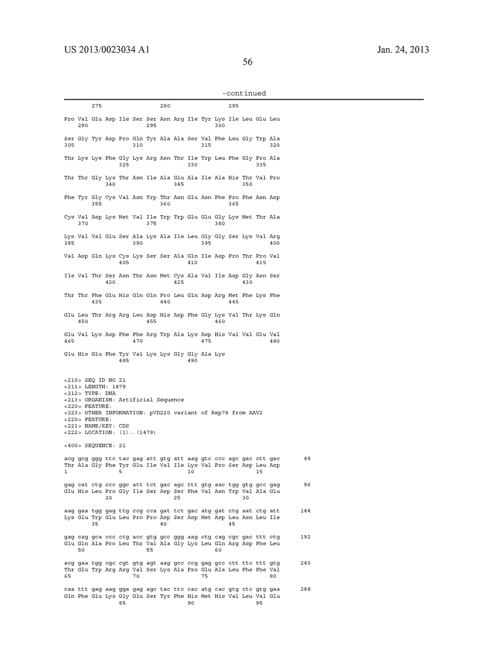 MUTATED REP ENCODING SEQUENCES FOR USE IN AAV PRODUCTION - diagram, schematic, and image 79