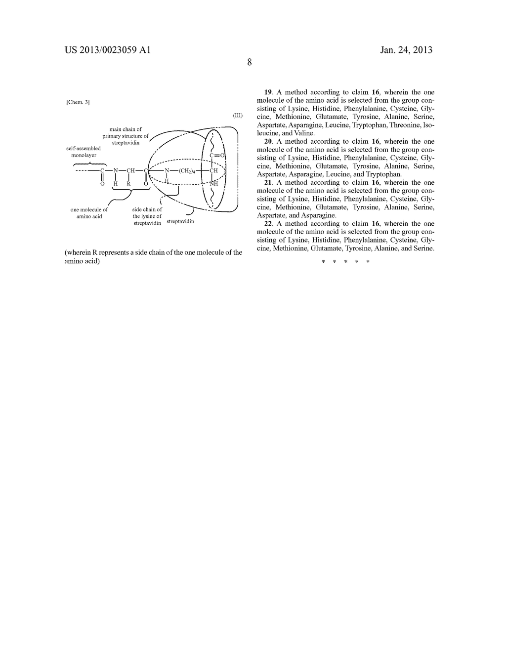 METHOD FOR IMMOBILIZING STREPTAVIDIN ON A SELF-ASSEMBLED MONOLAYER - diagram, schematic, and image 12