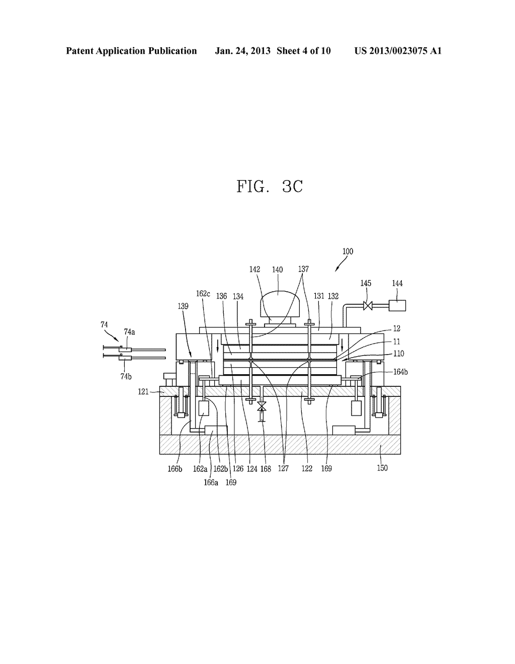 Method of Forming Process Substrate Using Thin Glass Substrate and Method     of Fabricating Flat Display Device Using the Same - diagram, schematic, and image 05