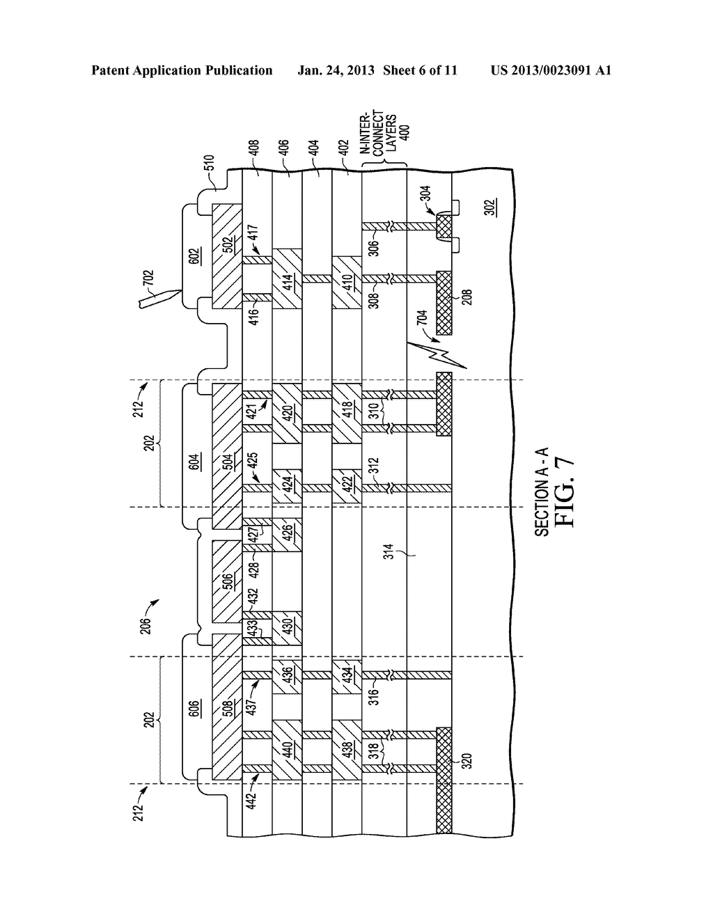 FUSED BUSS FOR PLATING FEATURES ON A SEMICONDUCTOR DIE - diagram, schematic, and image 07