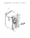 RISING RECEPTACLE BOX ASSEMBLY diagram and image