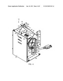 RISING RECEPTACLE BOX ASSEMBLY diagram and image