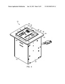 RISING RECEPTACLE BOX ASSEMBLY diagram and image