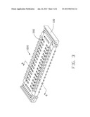 LOW PROFILE ELECTRICAL CONNECTOR HAVING IMPROVED TERMINALS diagram and image