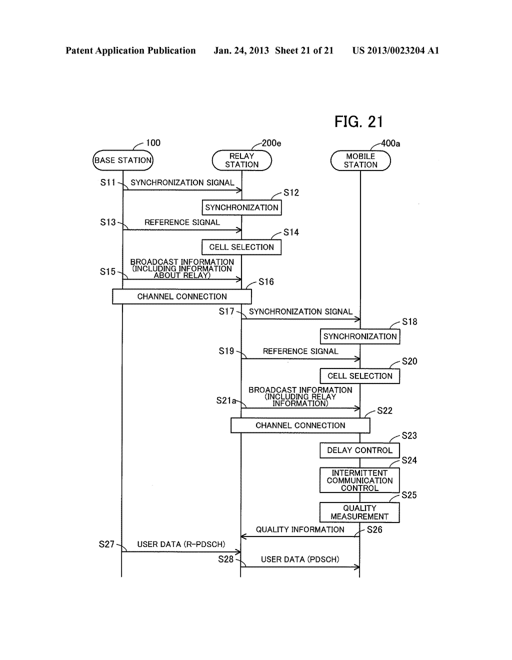 MOBILE COMMUNICATION SYSTEM, RADIO RELAY APPARATUS, MOBILE COMMUNICATION     APPARATUS, AND RADIO COMMUNICATION METHOD - diagram, schematic, and image 22