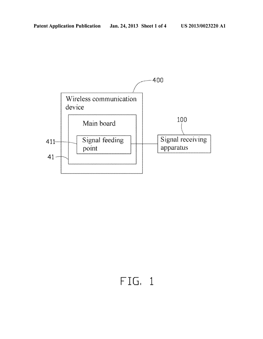 SIGNAL RECEIVING APPARATUS AND WIRELESS COMMUNICTION DEVICE - diagram, schematic, and image 02