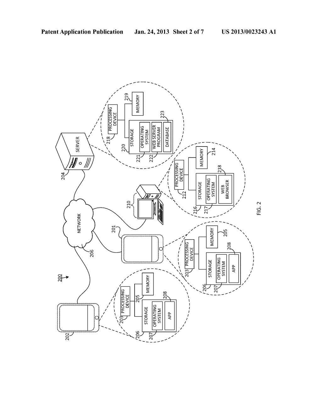 SENDING MESSAGES FROM A COMPUTING DEVICE - diagram, schematic, and image 03