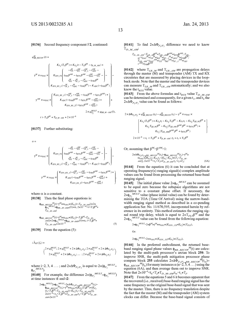 Multi-Path Mitigation in Rangefinding and Tracking Objects Using Reduced     Attenuation RF Technology - diagram, schematic, and image 34