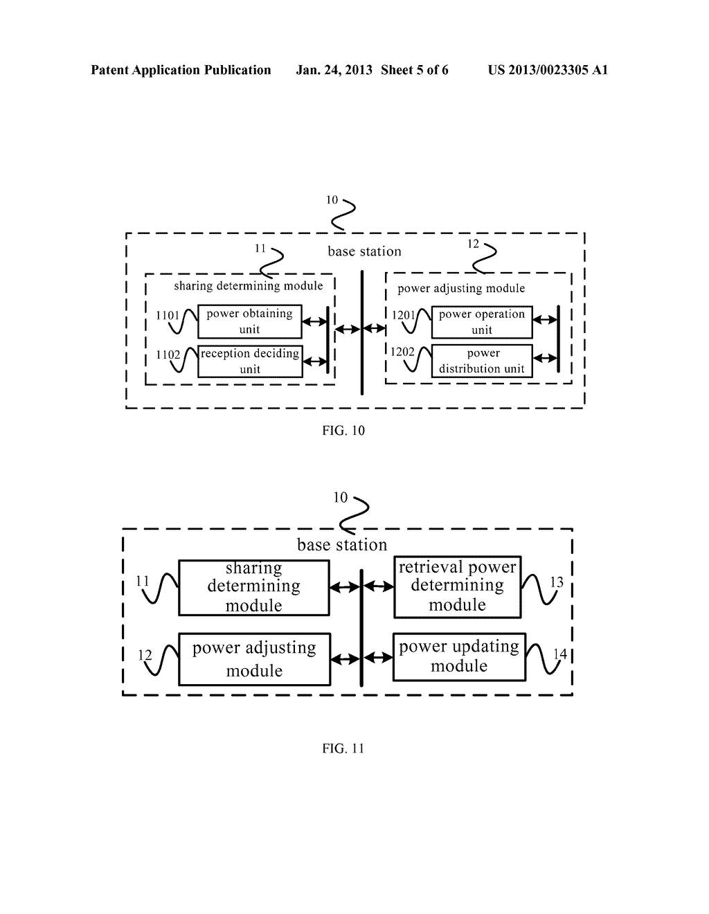 POWER SHARING METHOD AND BASE STATION - diagram, schematic, and image 06