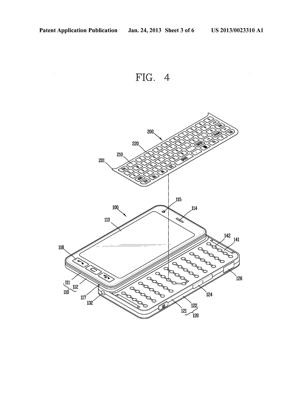 MOBILE TERMINAL AND KEYPAD MANUFACTURING METHOD THEREOF - diagram, schematic, and image 04