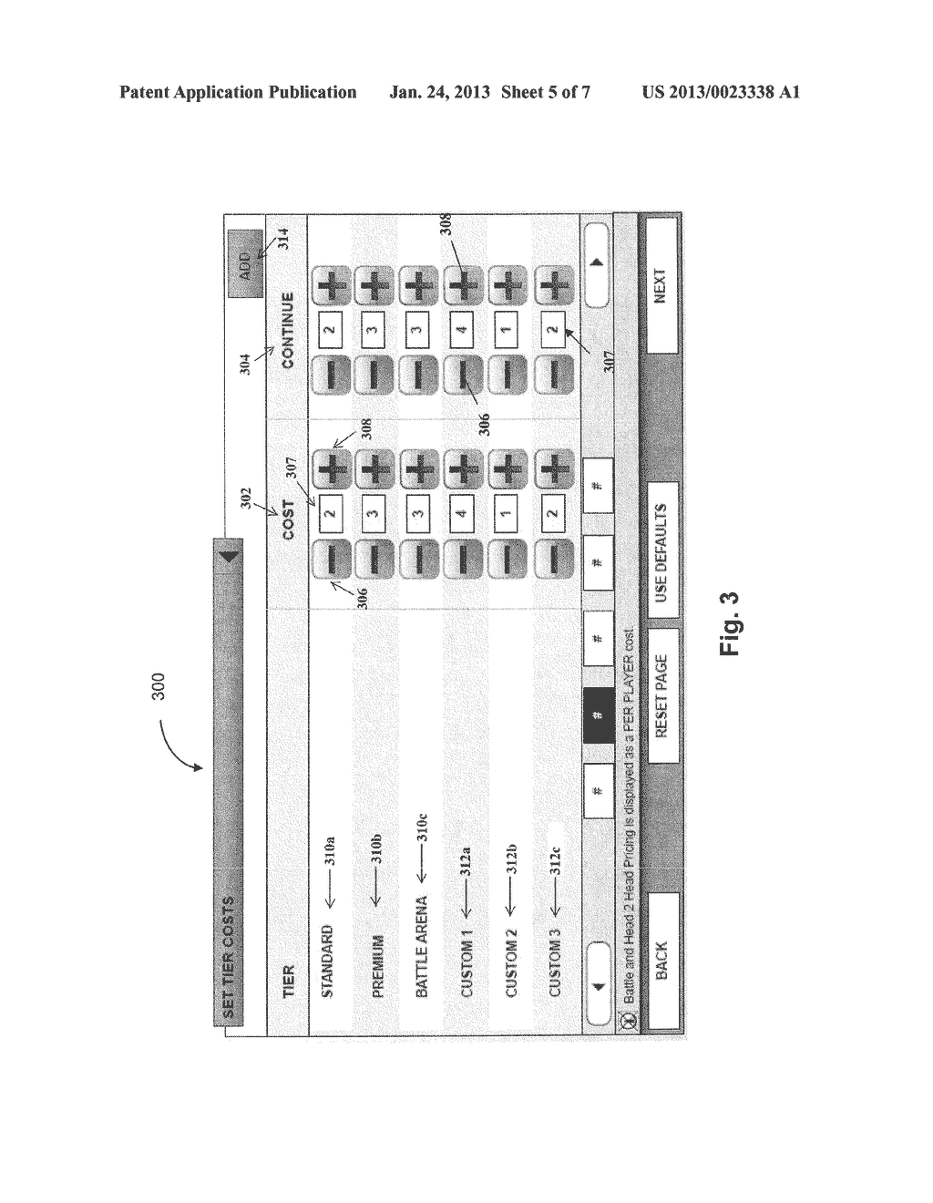 AMUSEMENT DEVICE HAVING ADJUSTABLE PRICING TIERS - diagram, schematic, and image 06