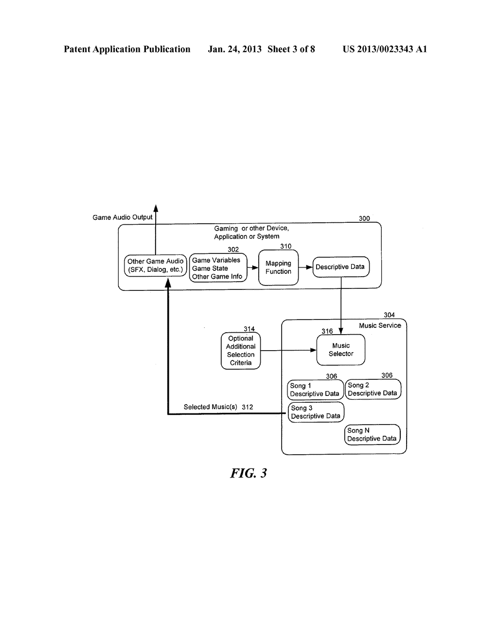 AUTOMATIC MUSIC SELECTION SYSTEM - diagram, schematic, and image 04