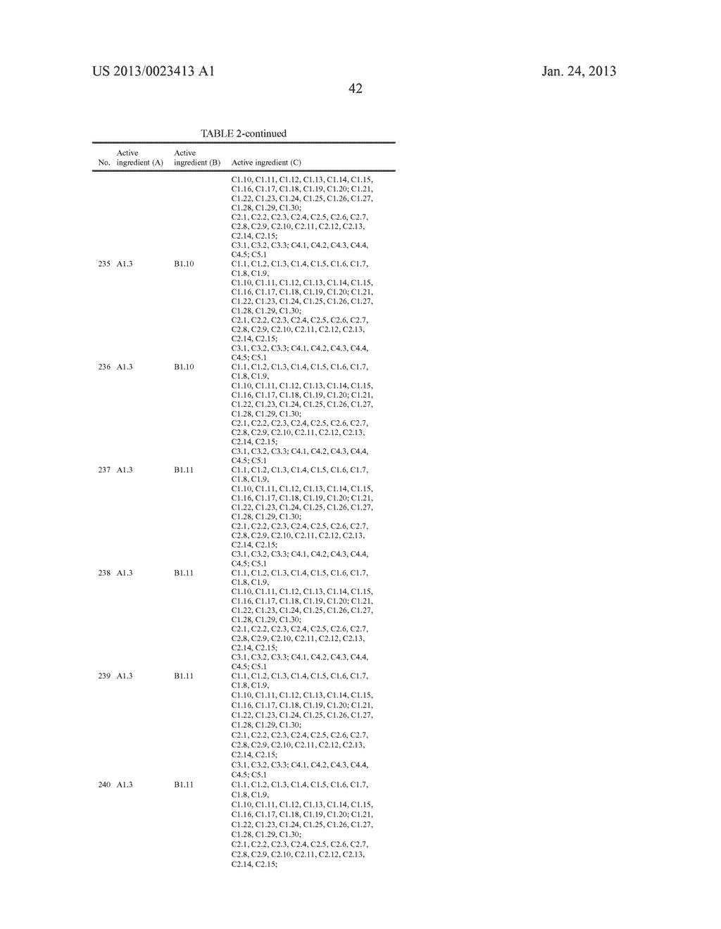 HERBICIDAL COMPOSITIONS FOR TOLERANT OR RESISTANT SOYBEAN CROPS - diagram, schematic, and image 43