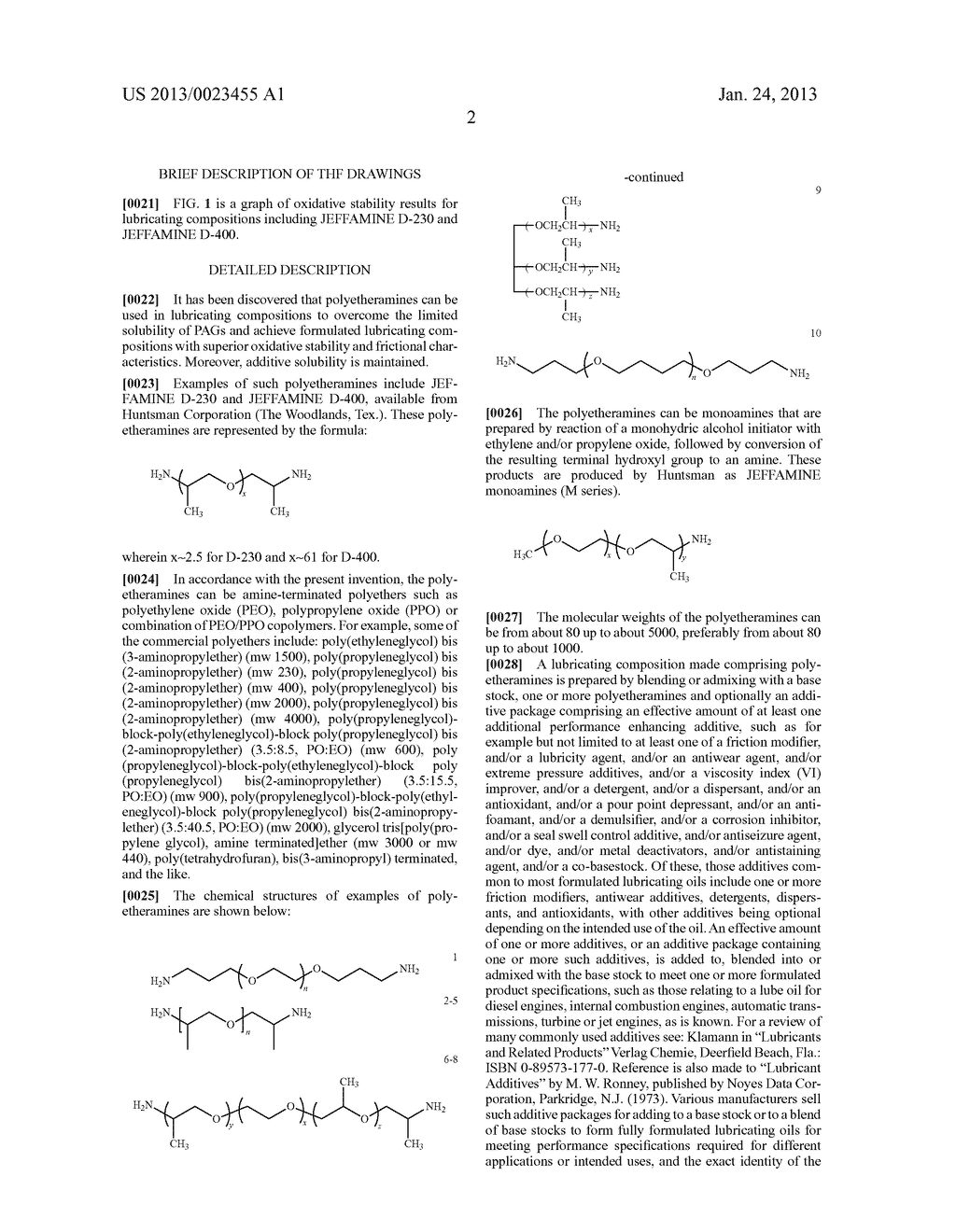 Lubricating Compositions Containing Polyetheramines - diagram, schematic, and image 04