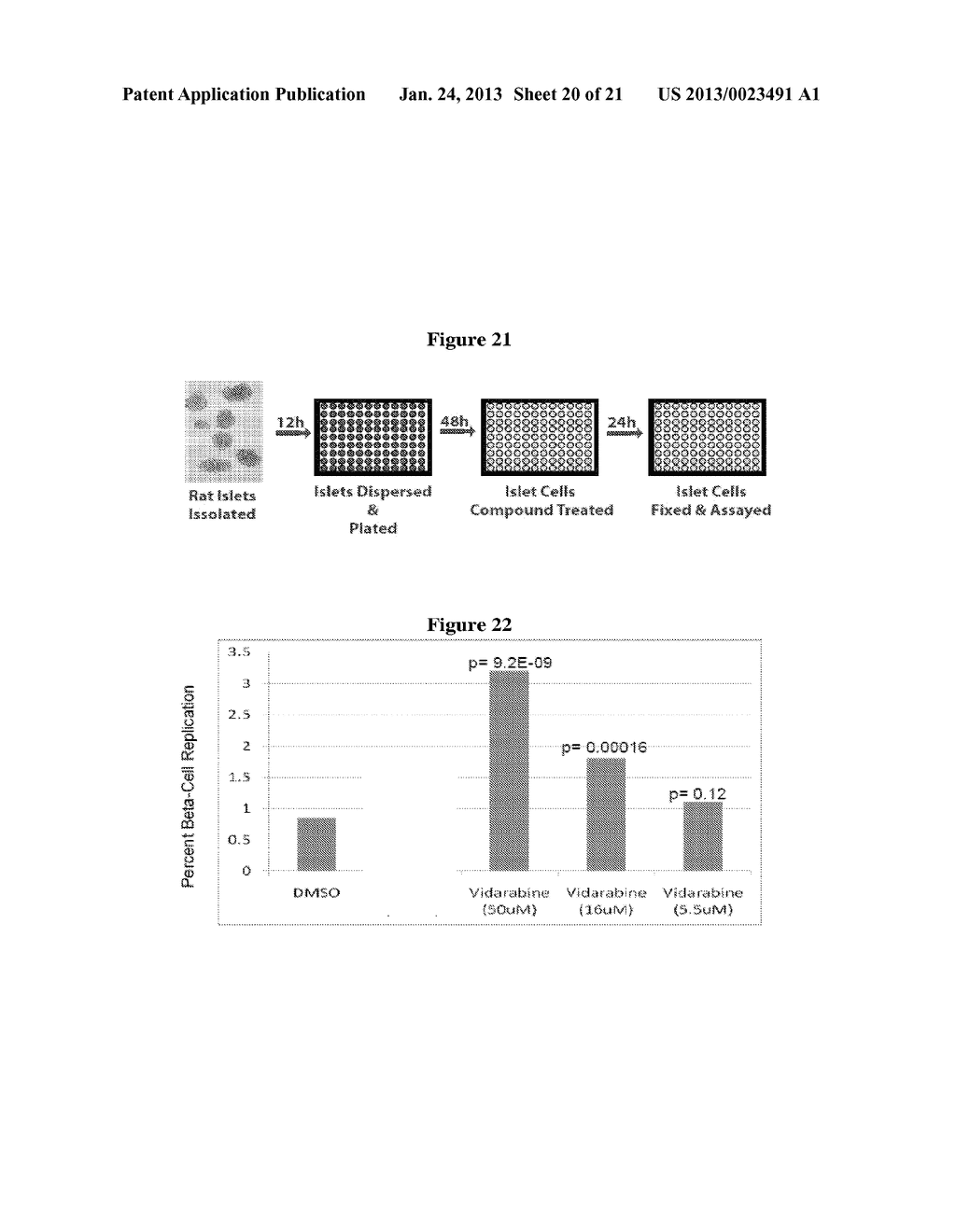 BETA-CELL REPLICATION PROMOTING COMPOUNDS AND METHODS OF THEIR USE - diagram, schematic, and image 21