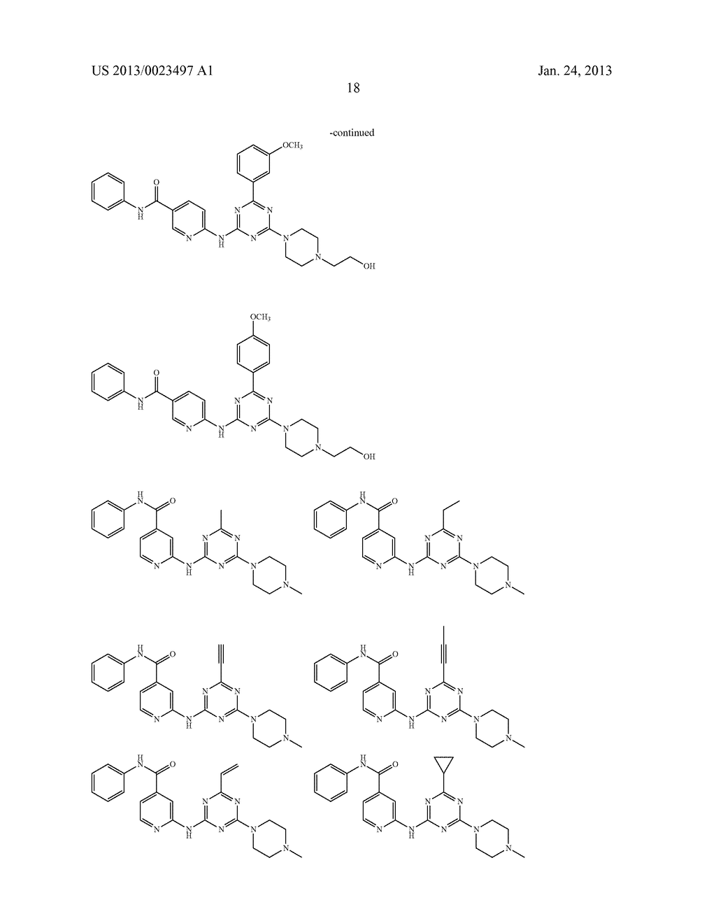 Triazine Derivatives and their Therapeutical Applications - diagram, schematic, and image 19