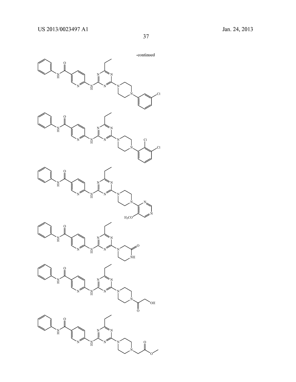 Triazine Derivatives and their Therapeutical Applications - diagram, schematic, and image 38