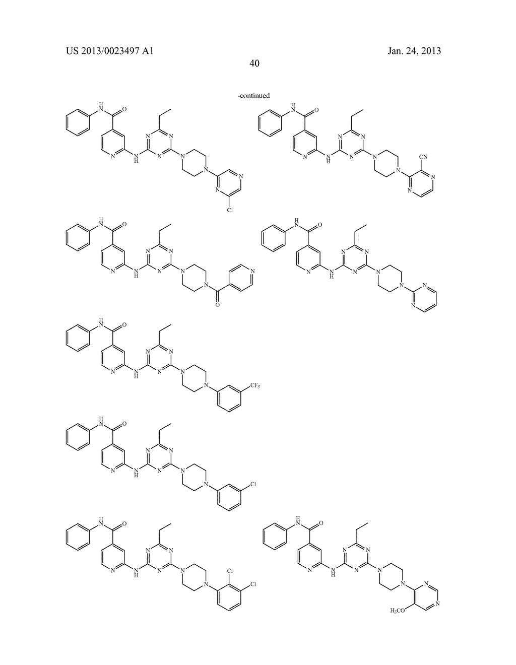 Triazine Derivatives and their Therapeutical Applications - diagram, schematic, and image 41