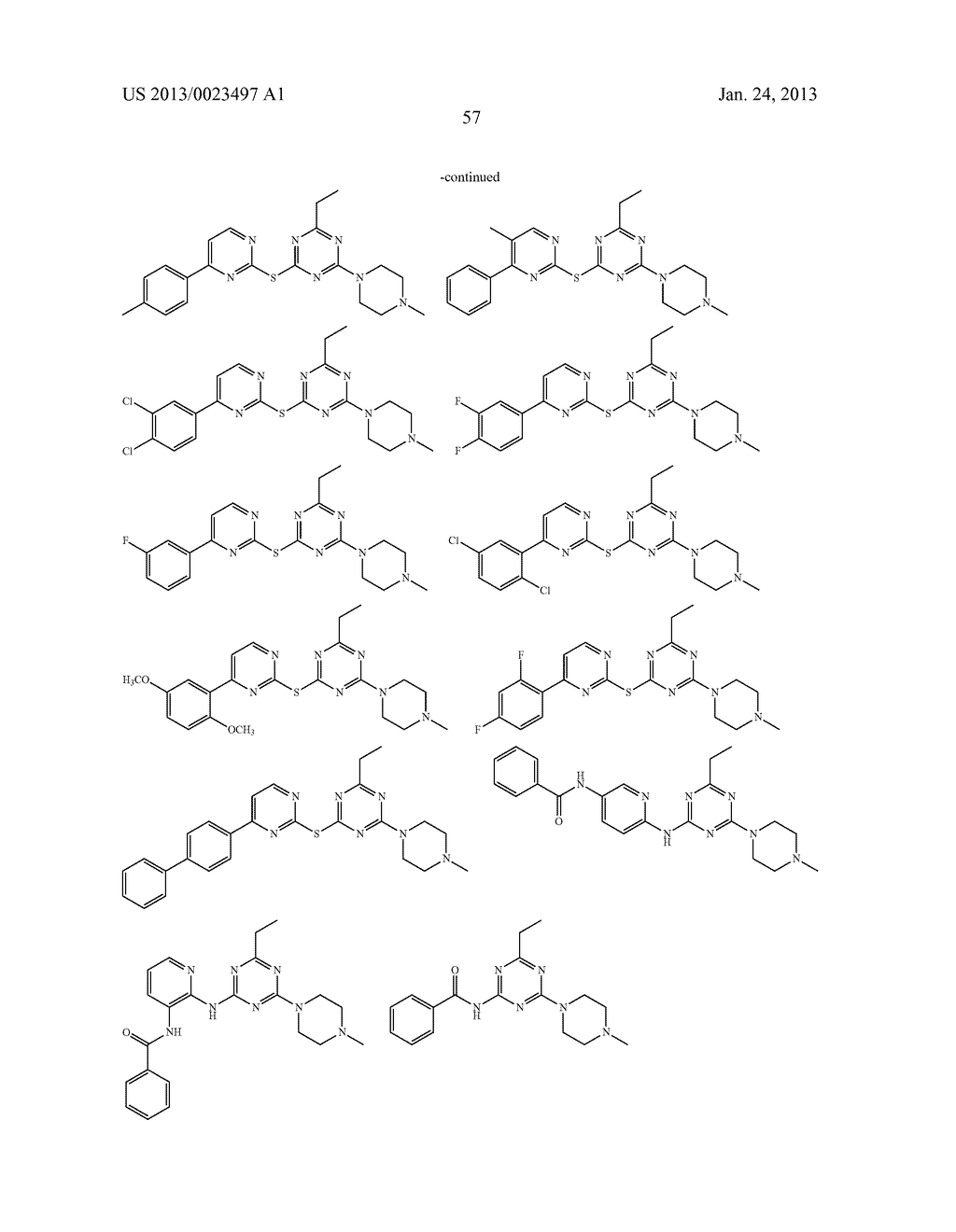 Triazine Derivatives and their Therapeutical Applications - diagram, schematic, and image 58