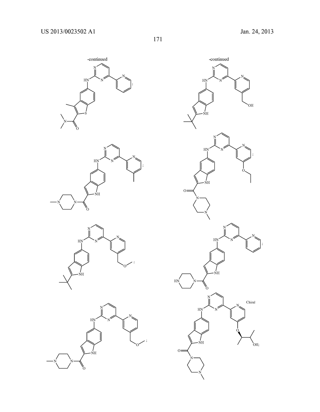 SUBSTITUTED PYRIDINYL-PYRIMIDINES AND THEIR USE AS MEDICAMENTS - diagram, schematic, and image 172