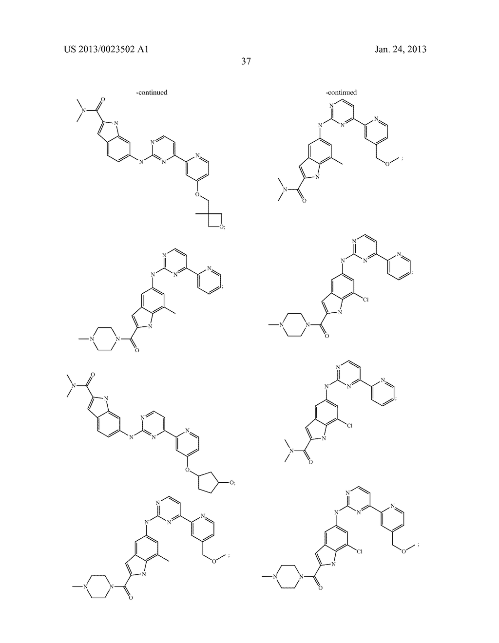 SUBSTITUTED PYRIDINYL-PYRIMIDINES AND THEIR USE AS MEDICAMENTS - diagram, schematic, and image 38