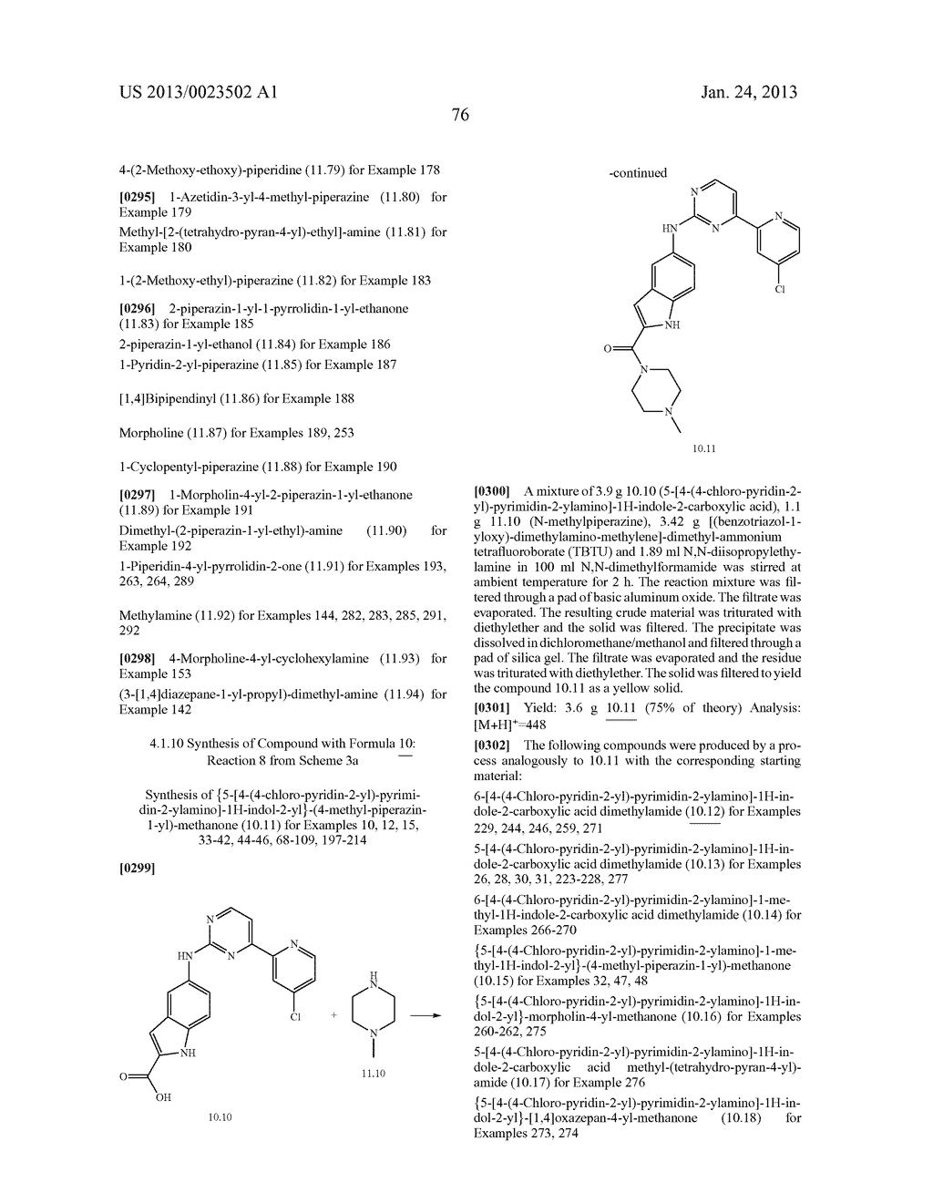 SUBSTITUTED PYRIDINYL-PYRIMIDINES AND THEIR USE AS MEDICAMENTS - diagram, schematic, and image 77