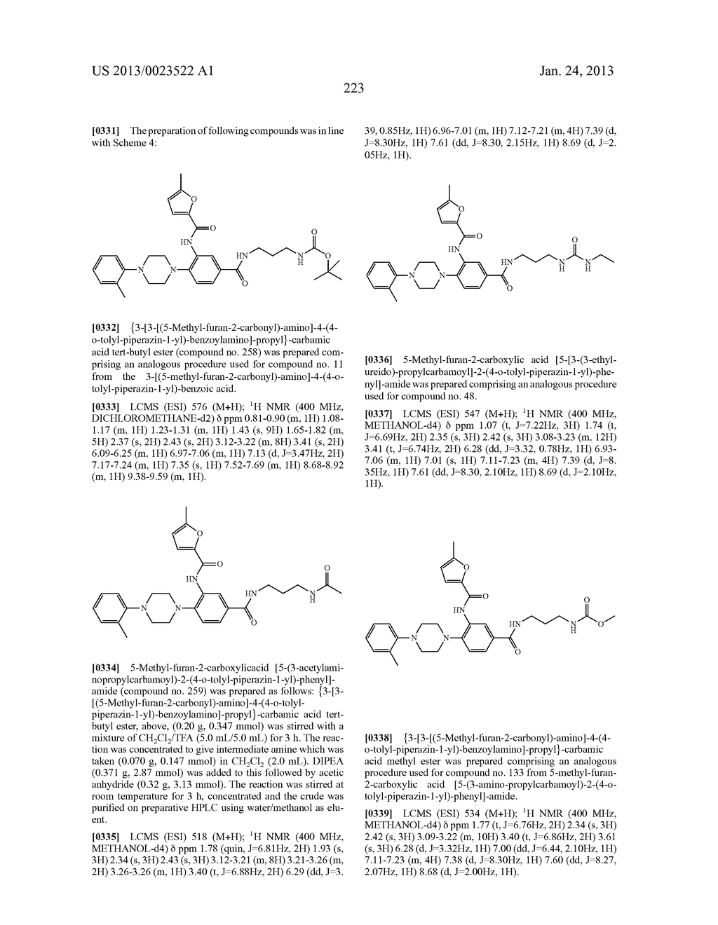 BENZAMIDES - diagram, schematic, and image 224