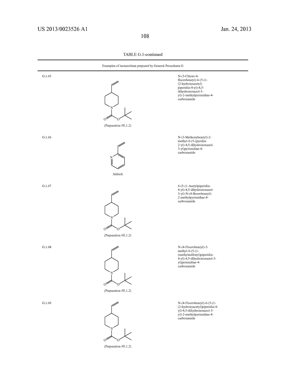 Isoxazolines as Therapeutic Agents - diagram, schematic, and image 109