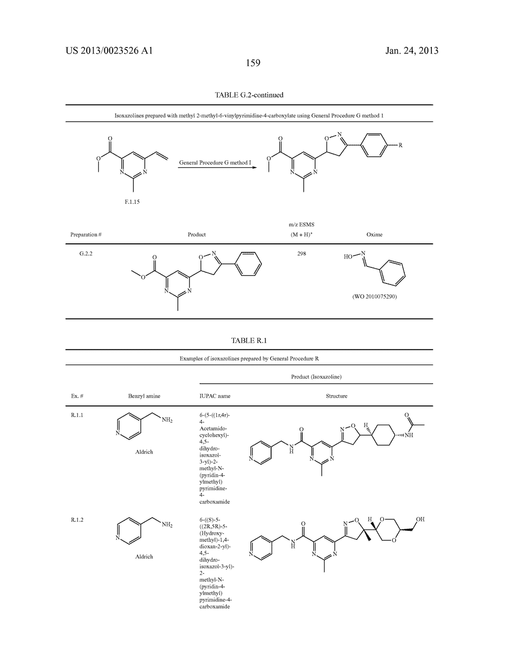 Isoxazolines as Therapeutic Agents - diagram, schematic, and image 160