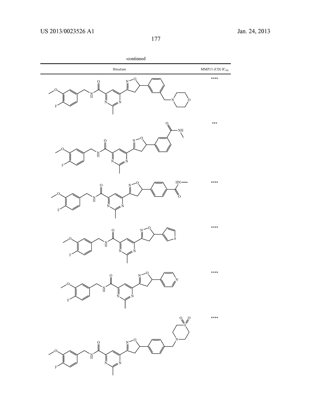 Isoxazolines as Therapeutic Agents - diagram, schematic, and image 178