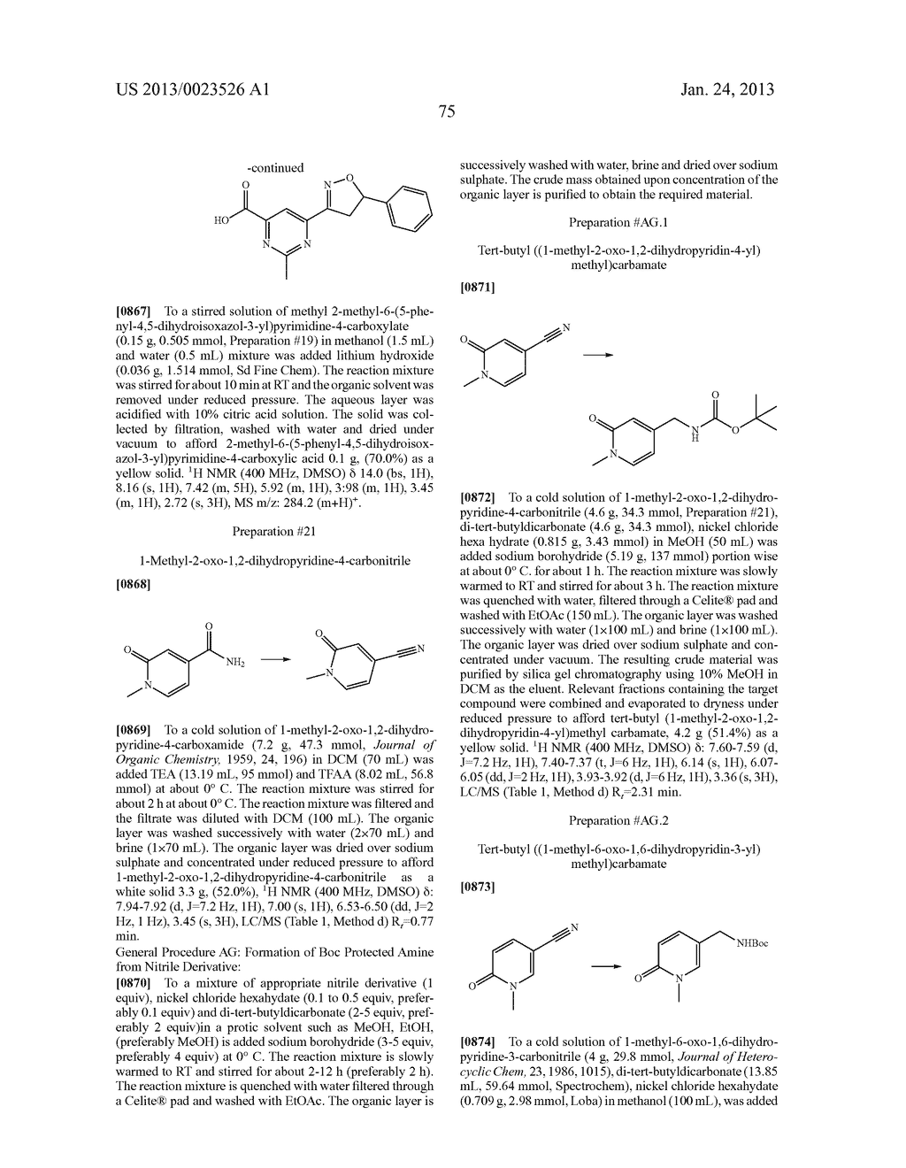 Isoxazolines as Therapeutic Agents - diagram, schematic, and image 76