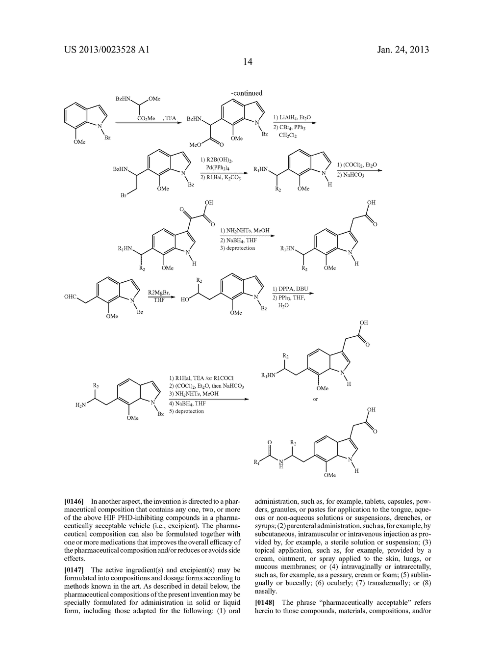 PROLYLHYDROXYLASE INHIBITORS AND METHODS OF USE - diagram, schematic, and image 40
