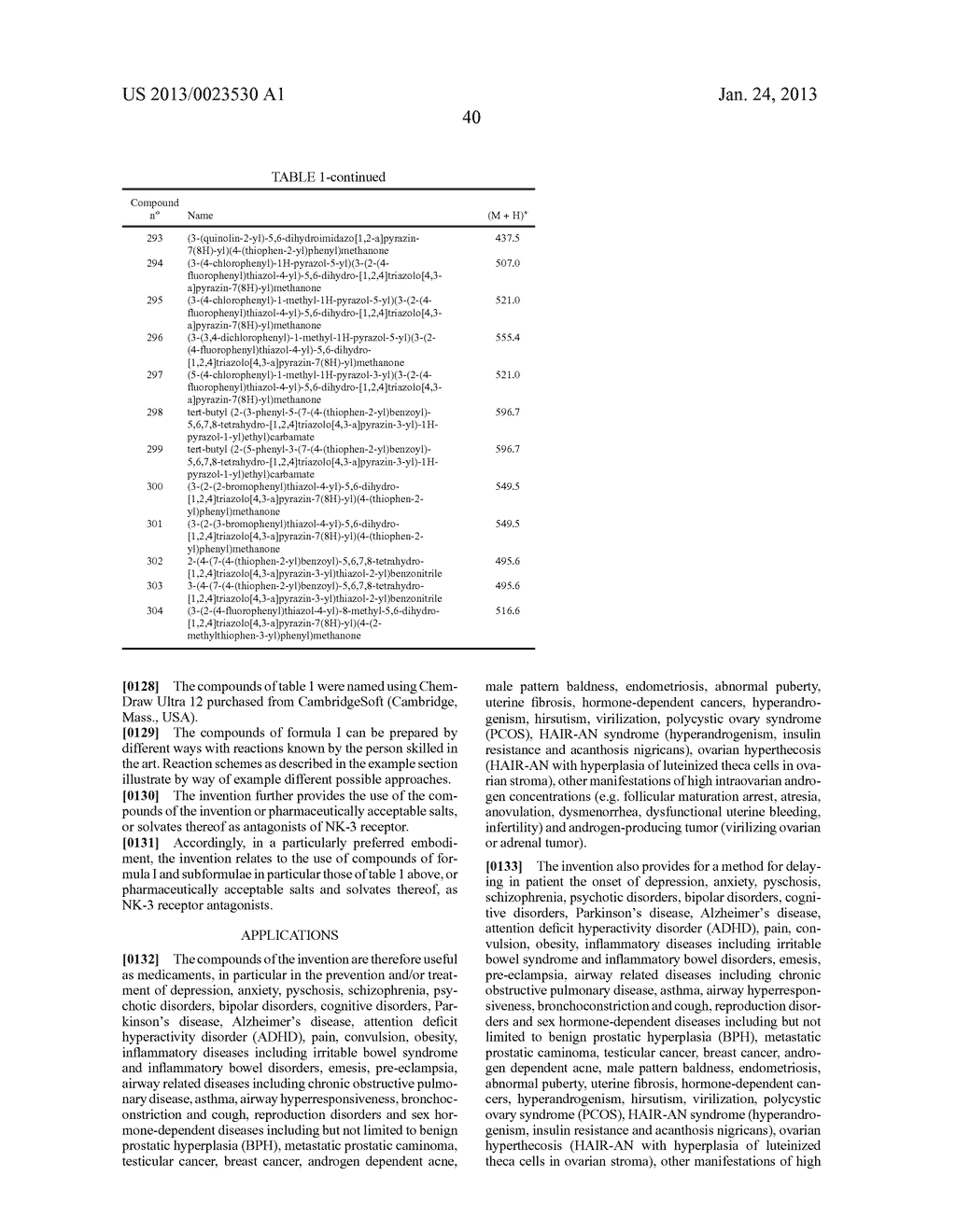 NOVEL NK-3 RECEPTOR SELECTIVE ANTAGONIST COMPOUNDS, PHARMACEUTICAL     COMPOSITION AND METHODS FOR USE IN NK-3 RECEPTORS MEDIATED DISORDERS - diagram, schematic, and image 44