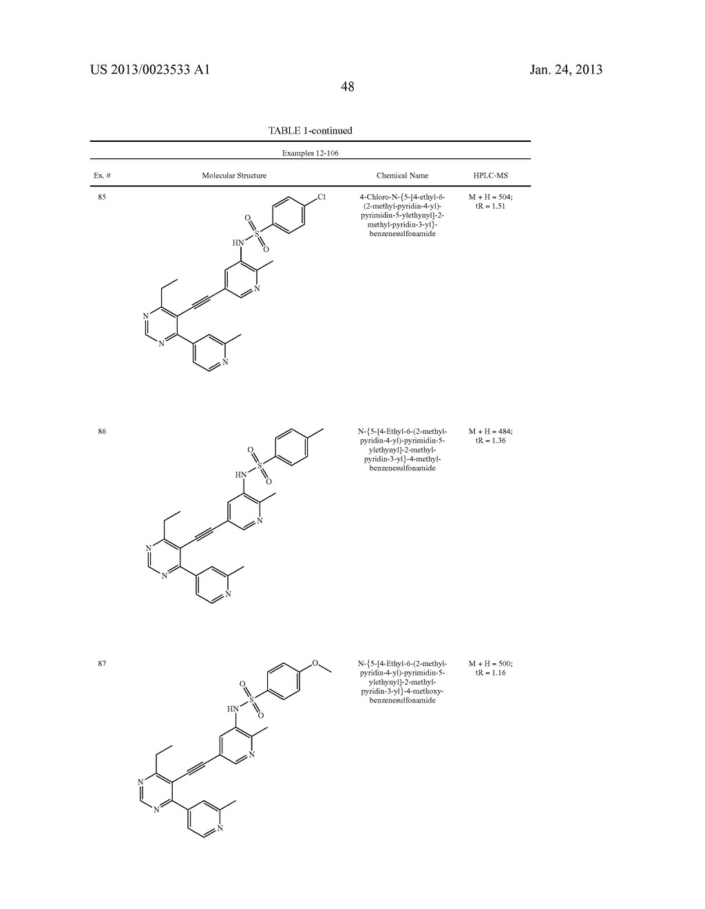 NEW 5-ALKYNYL-PYRIDINES - diagram, schematic, and image 49