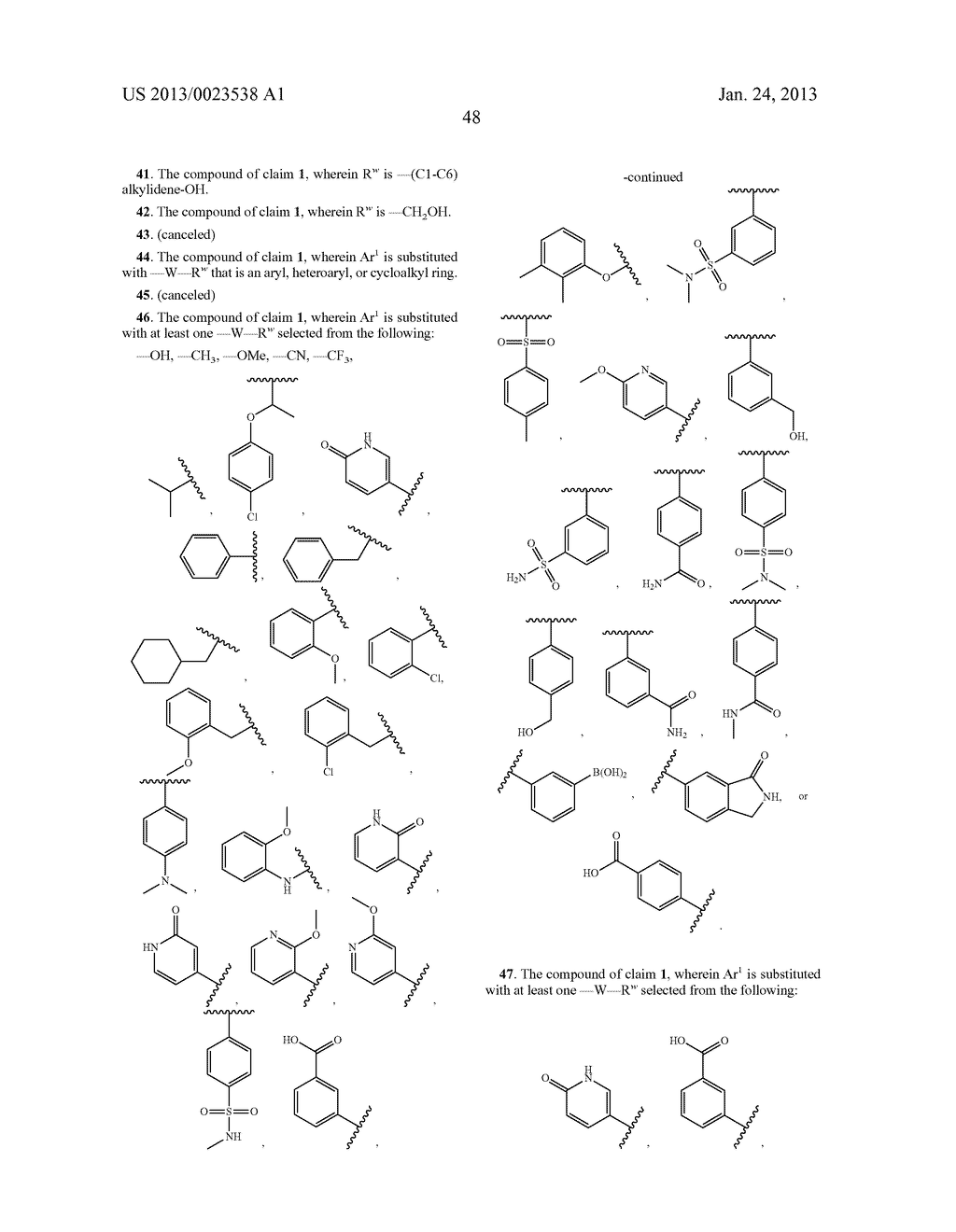 Heteroaryl Derivatives as CFTR  Modulators - diagram, schematic, and image 49