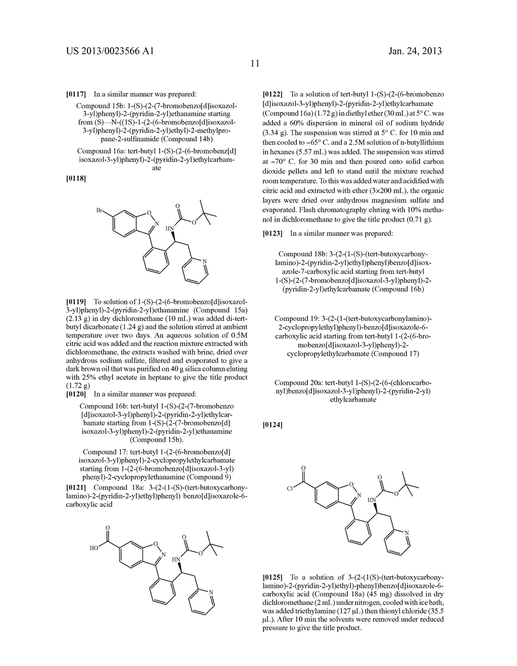 2-(1,2-BENZISOXAZOL-3-YL)BENZYLAMINE DERIVATIVES - diagram, schematic, and image 12