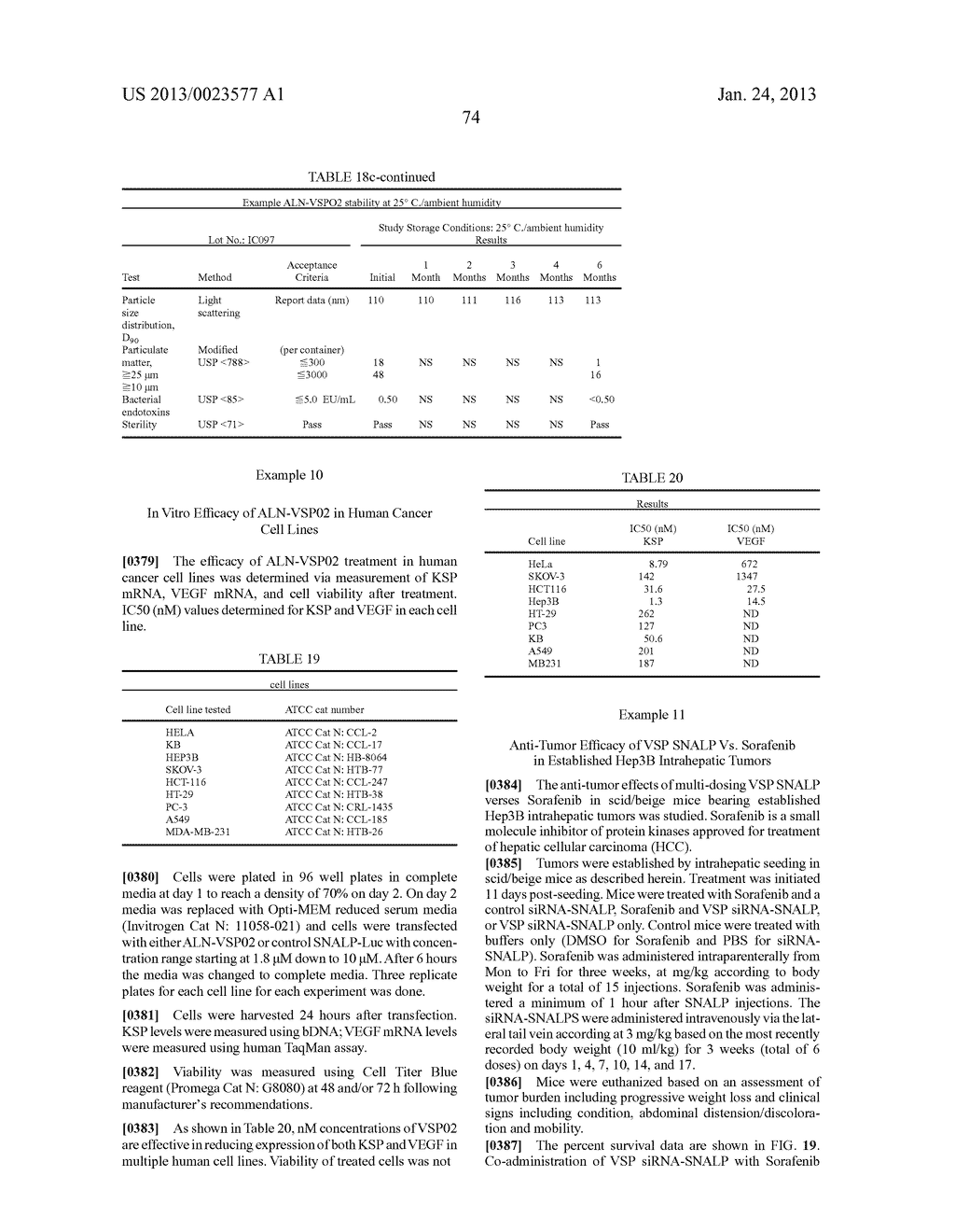 COMPOSITIONS AND METHODS FOR INHIBITING EXPRESSION OF Eg5 AND VEGF GENES - diagram, schematic, and image 99