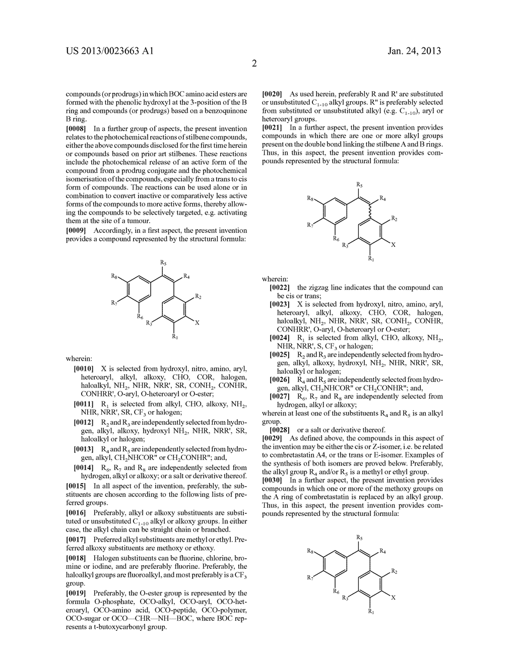 SUBSTITUTED STILBENES AND THEIR REACTIONS - diagram, schematic, and image 05