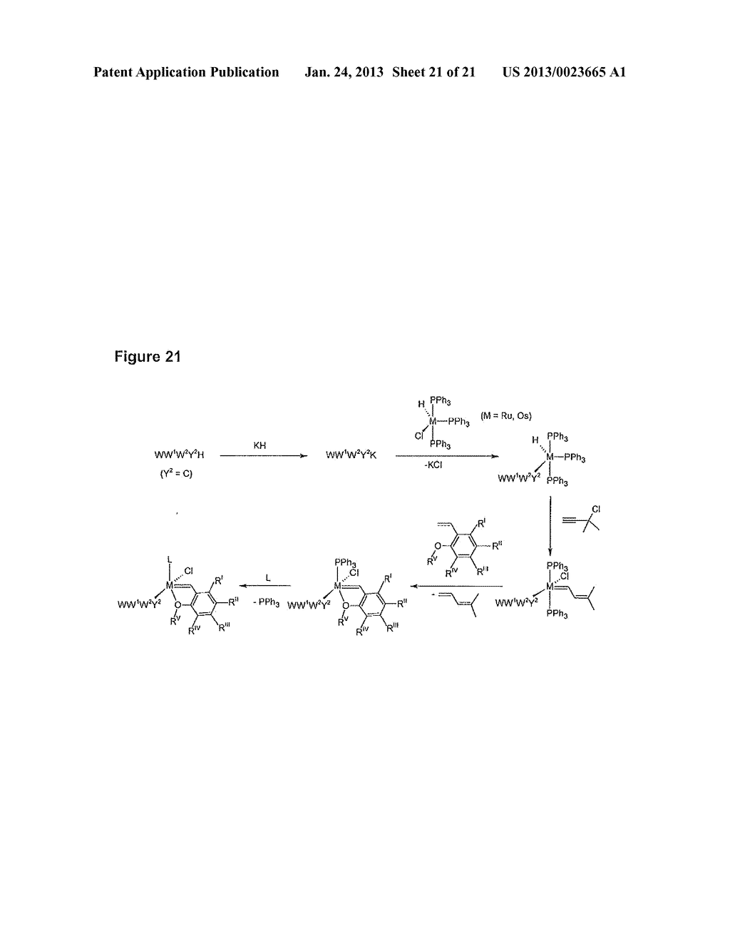 NOVEL OLEFIN METATHESIS CATALYSTS - diagram, schematic, and image 22