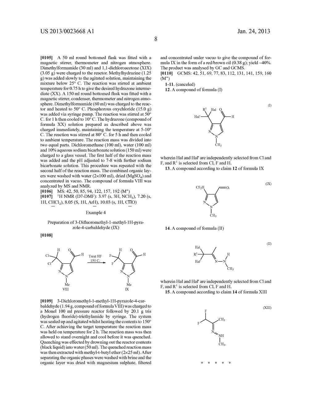 PROCESSES FOR THE PREPARATION OF PYRAZOLES - diagram, schematic, and image 09