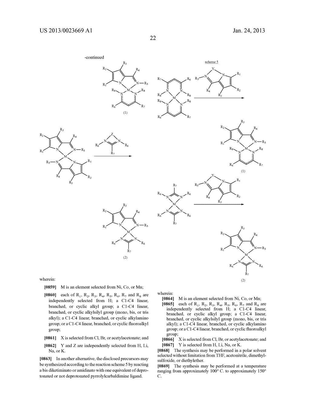 Heteroleptic Pyrrolecarbaldimine Precursors - diagram, schematic, and image 23