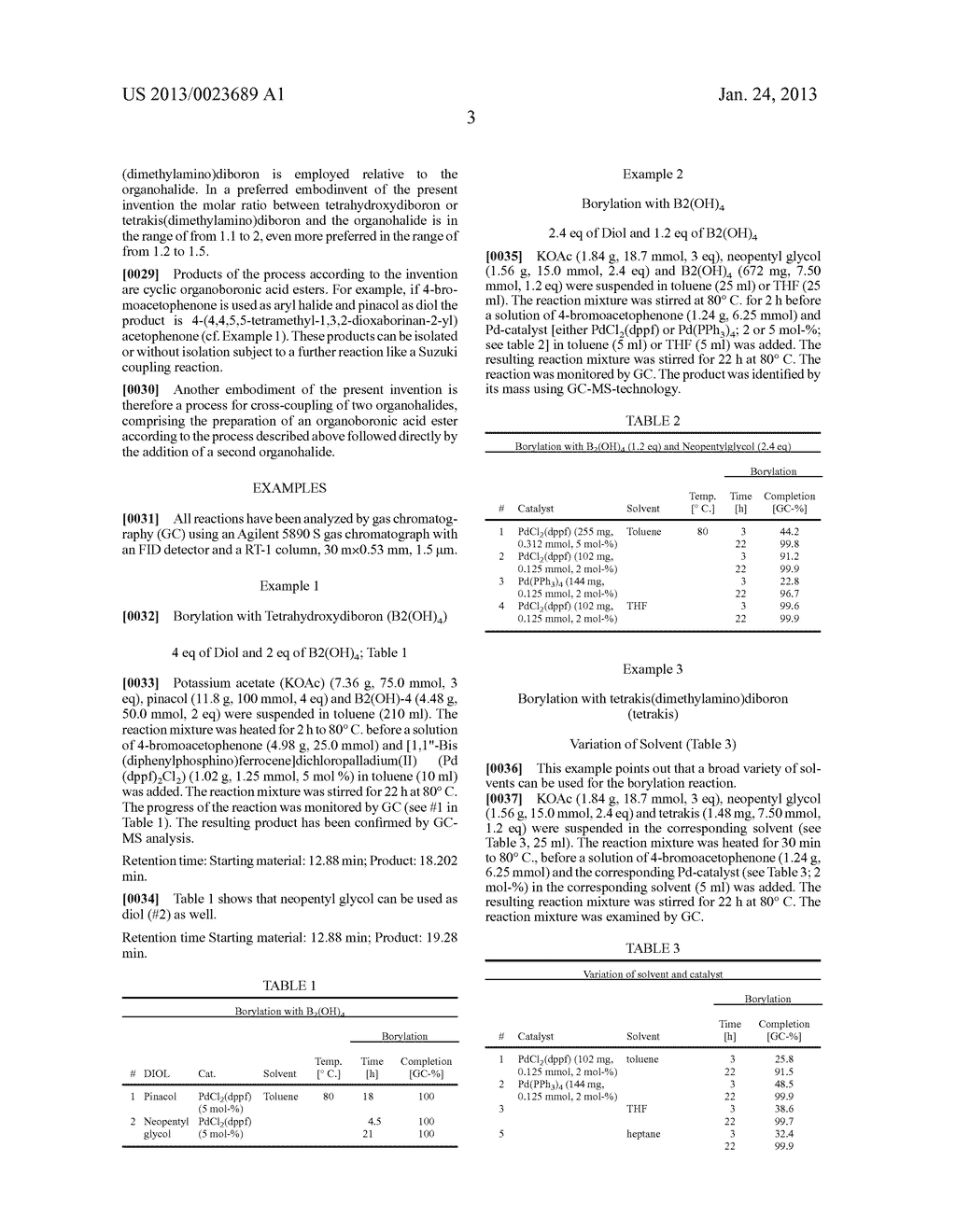 PROCESS FOR THE BORYLATION OF ORGANOHALIDES - diagram, schematic, and image 04