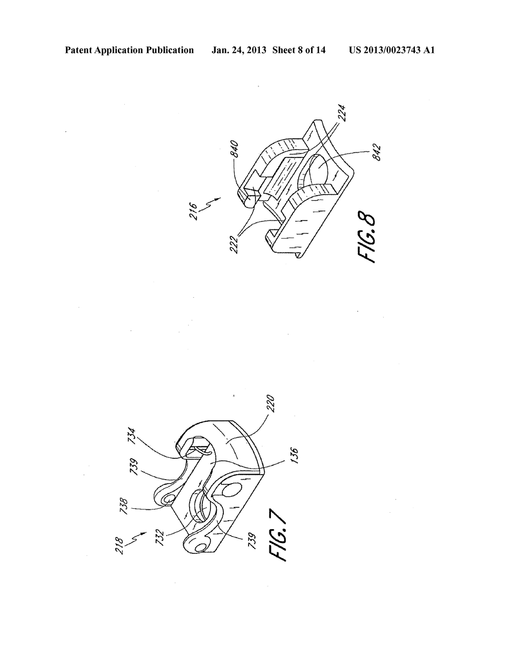 OPTICAL SENSOR INCLUDING DISPOSABLE AND REUSABLE ELEMENTS - diagram, schematic, and image 09