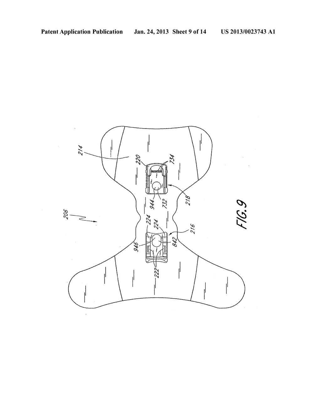 OPTICAL SENSOR INCLUDING DISPOSABLE AND REUSABLE ELEMENTS - diagram, schematic, and image 10